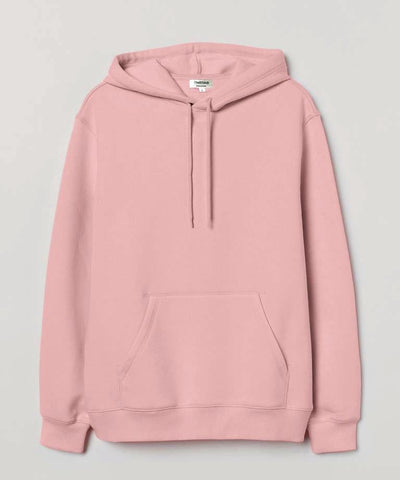 Peach - Basic Hooded Sweatshirt